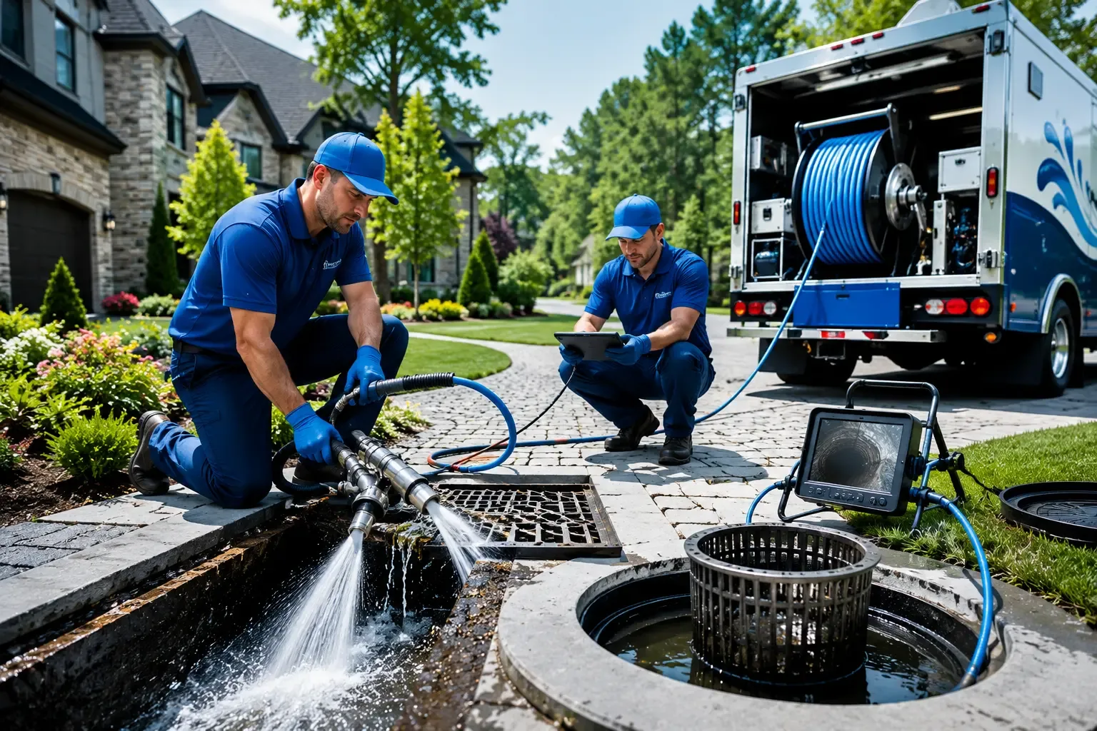 Local outdoor drain cleaning professionals in Radiant, VA